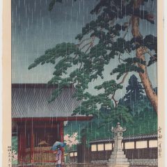 Spring Rain, Gokokuji Temple