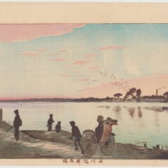 The Bank of the Sumida River w