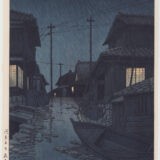 河原子の夜雨